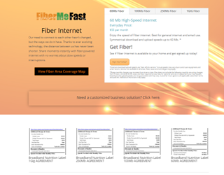 Understanding the Broadband Facts Nutrition Label